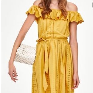 Zara off shoulder long dress
